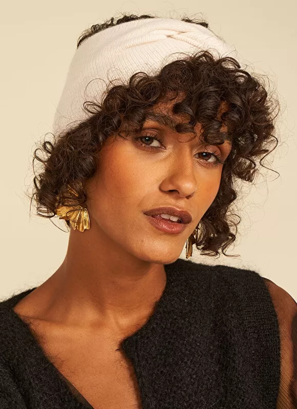 Cheap Sud Express Bandeau Cache Oreilles, 100% Cachemire Milk Bruce