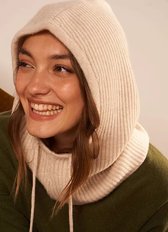 Store Sud Express Cagoule En Cotes Avec Liens De Serrage Beige Chine Bennyx
