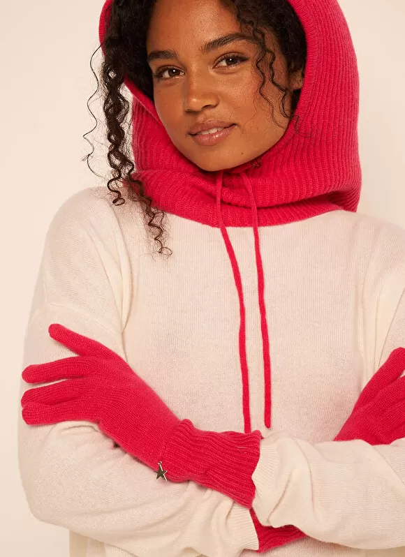 Online Sud Express Cagoule En Cotes Avec Liens De Serrage Framboise Bennyx
