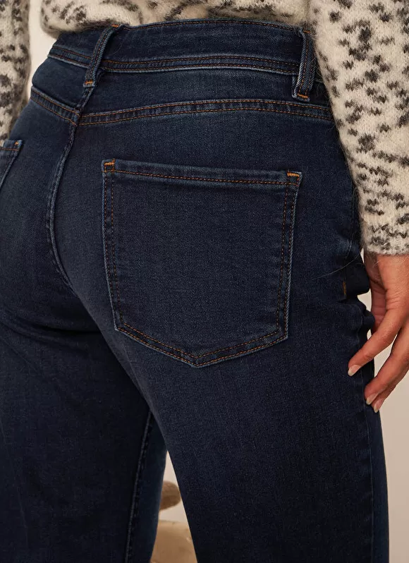 Shop Sud Express Jean Boyfriend A Cinq Poches Dark Stone Ben