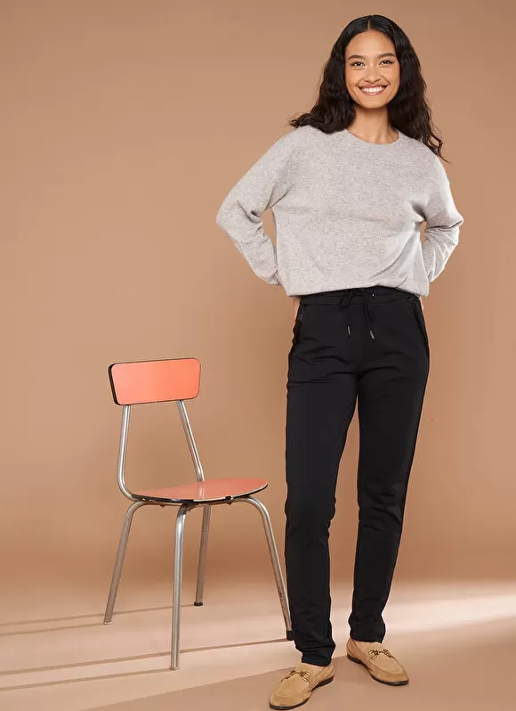 Sale Sud Express Pantalon Jogging Noir Poerava