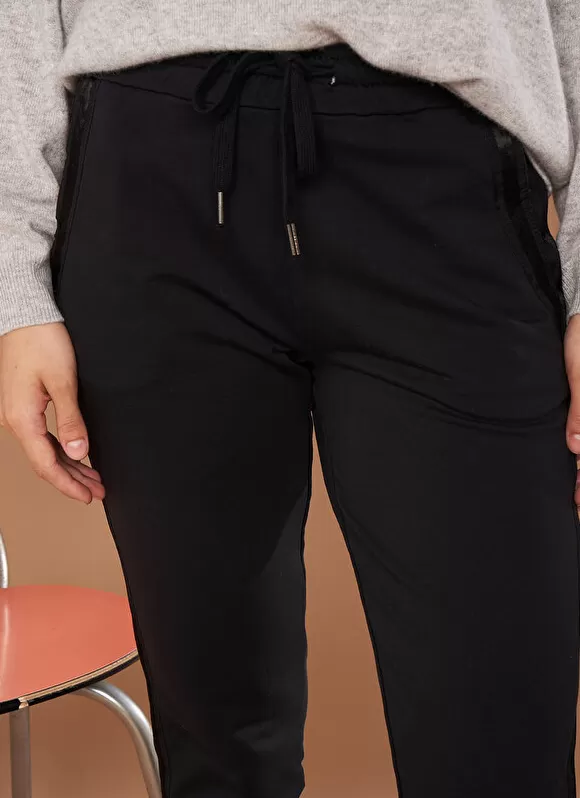 Sale Sud Express Pantalon Jogging Noir Poerava